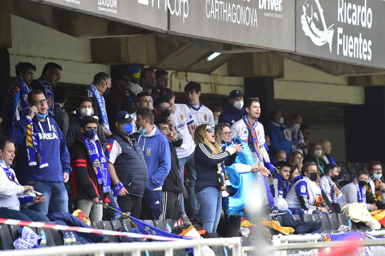 Así ha sido el partido del FC Cartagena contra el Zaragoza