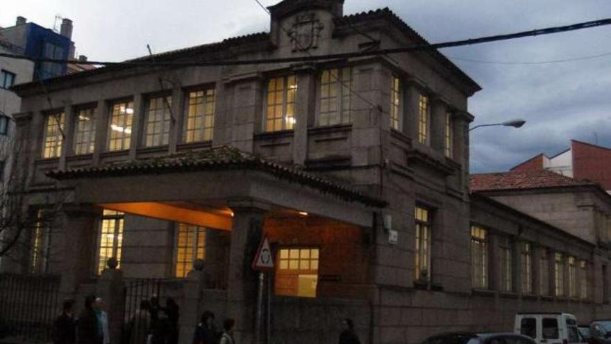 Colegio León XIII que actualmente es la Escuela de Música de Vilagarcía.  // Iñaki Abella