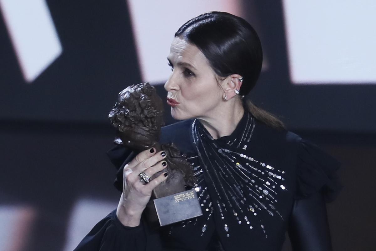 la actriz francesa Juliette Binoche recibe el Goya Internacional por su trayectoria profesional vidal.jpg