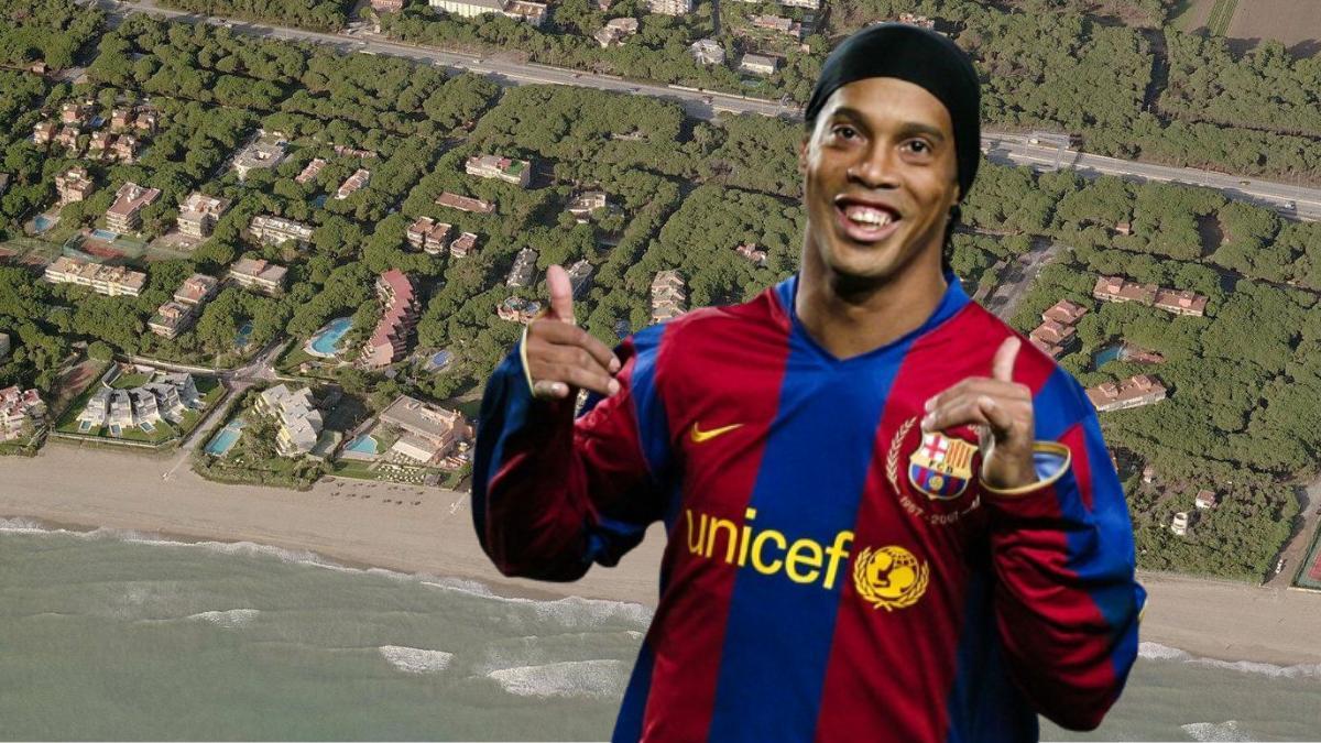 Así es la casa de Ronaldinho en Castelldefels