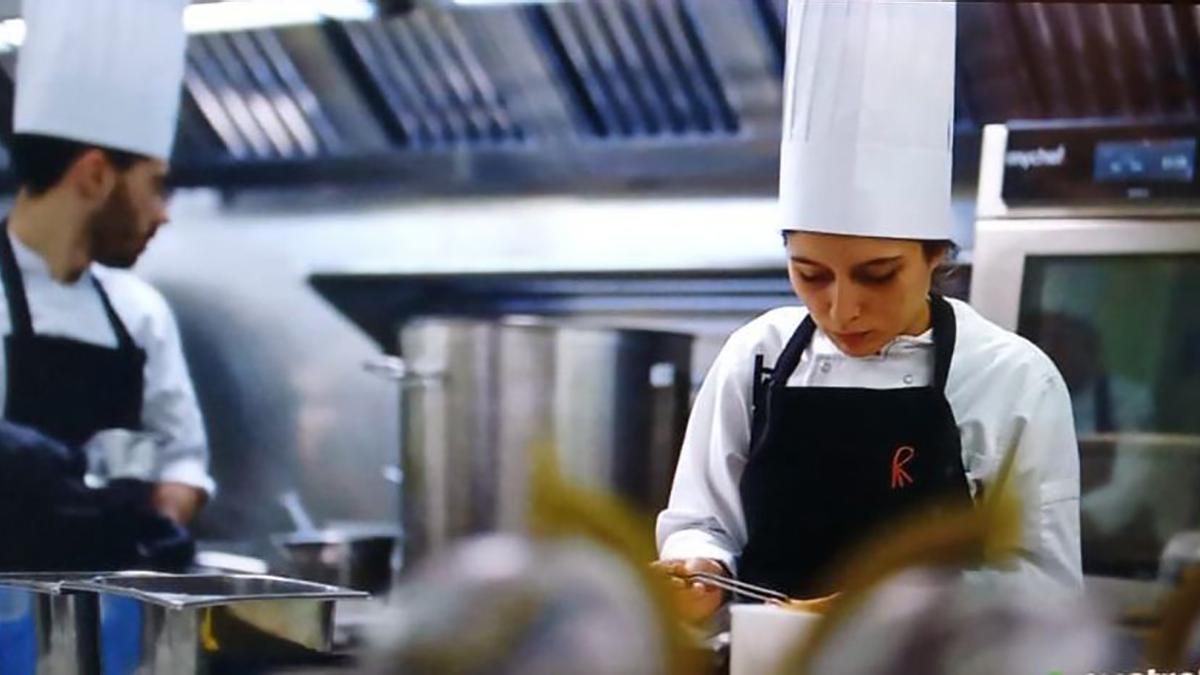 Alejandra Touceda, en las cocinas