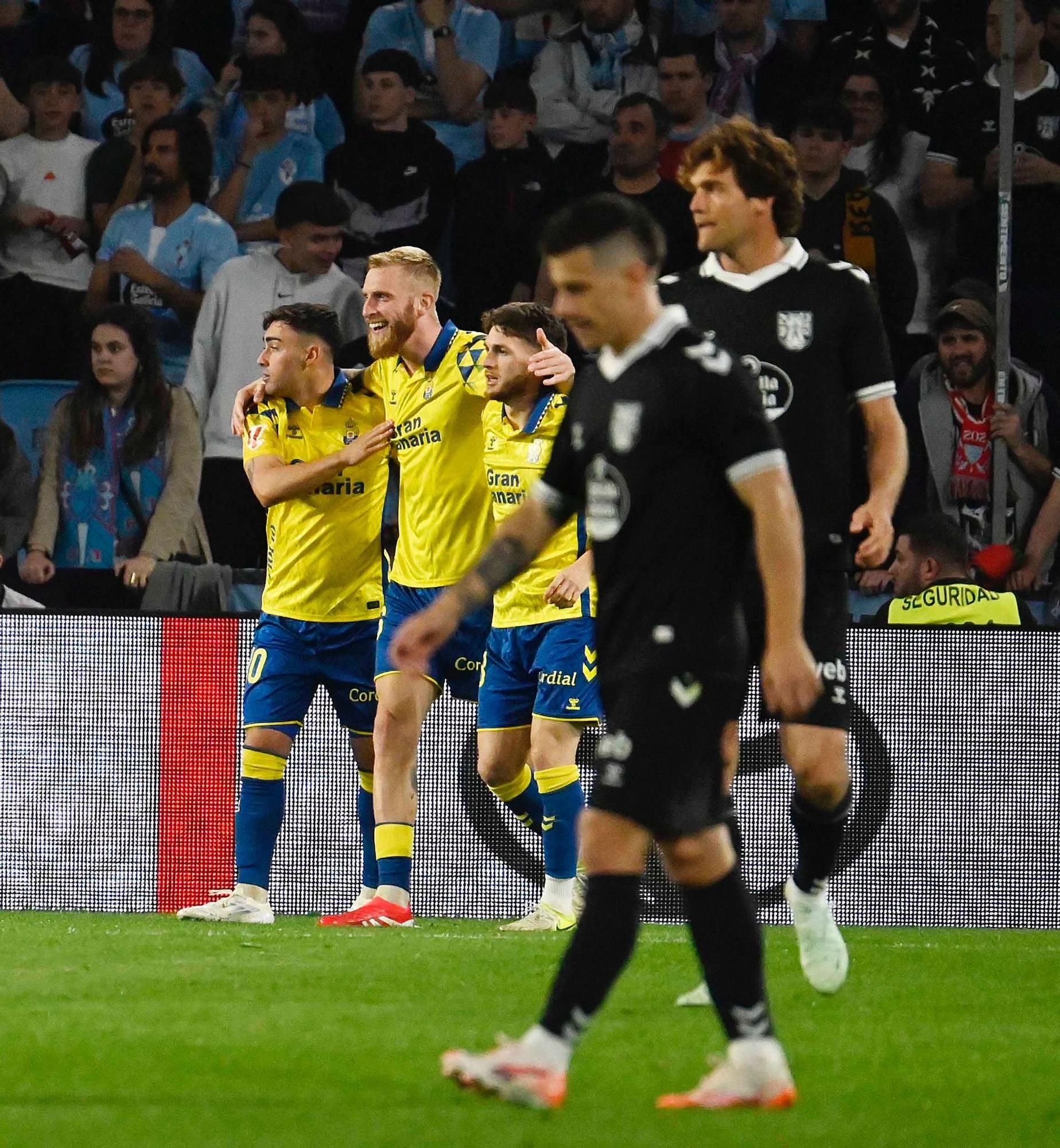 El Celta-Las Palmas, en imágenes