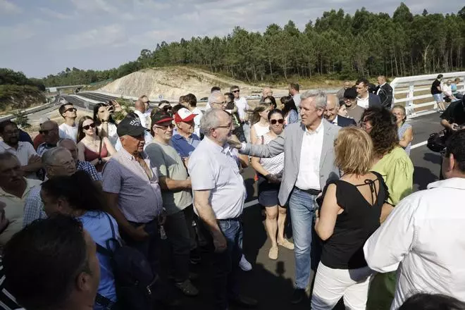 La AG-59 avanza hacia A Estrada con 3,5 nuevos kilómetros libres de peaje