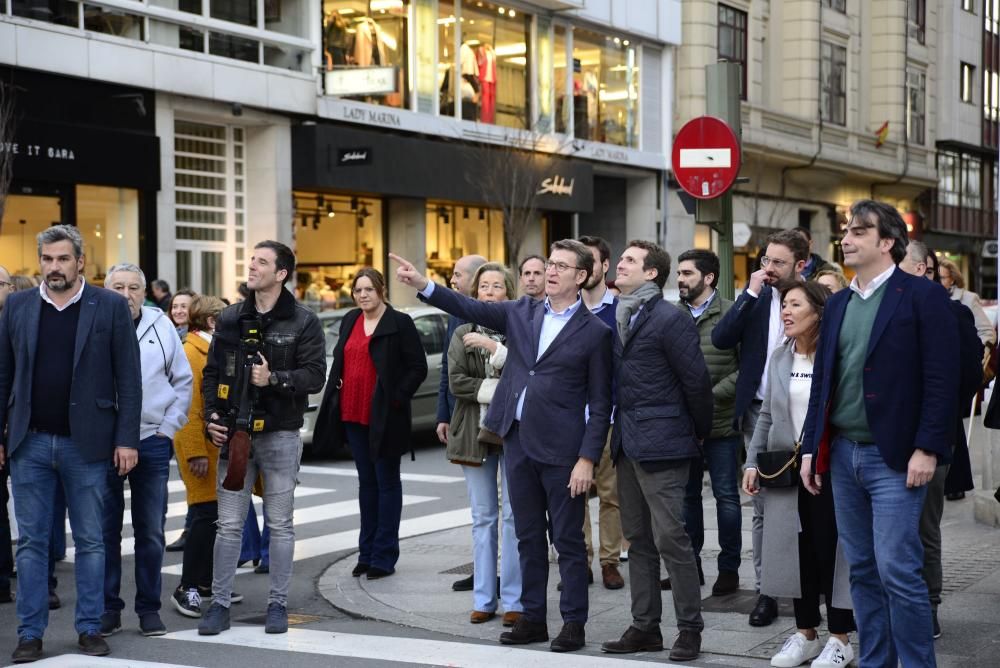 Visita de Pablo Casado a A Coruña