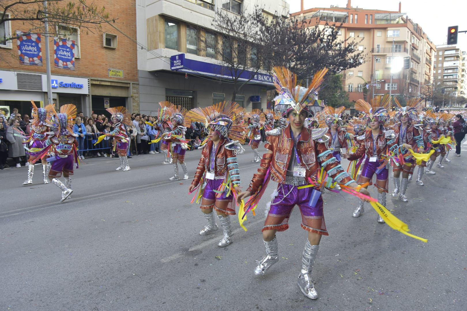 GALERÍA | Mira el desfile de comparsas infantiles de Badajoz