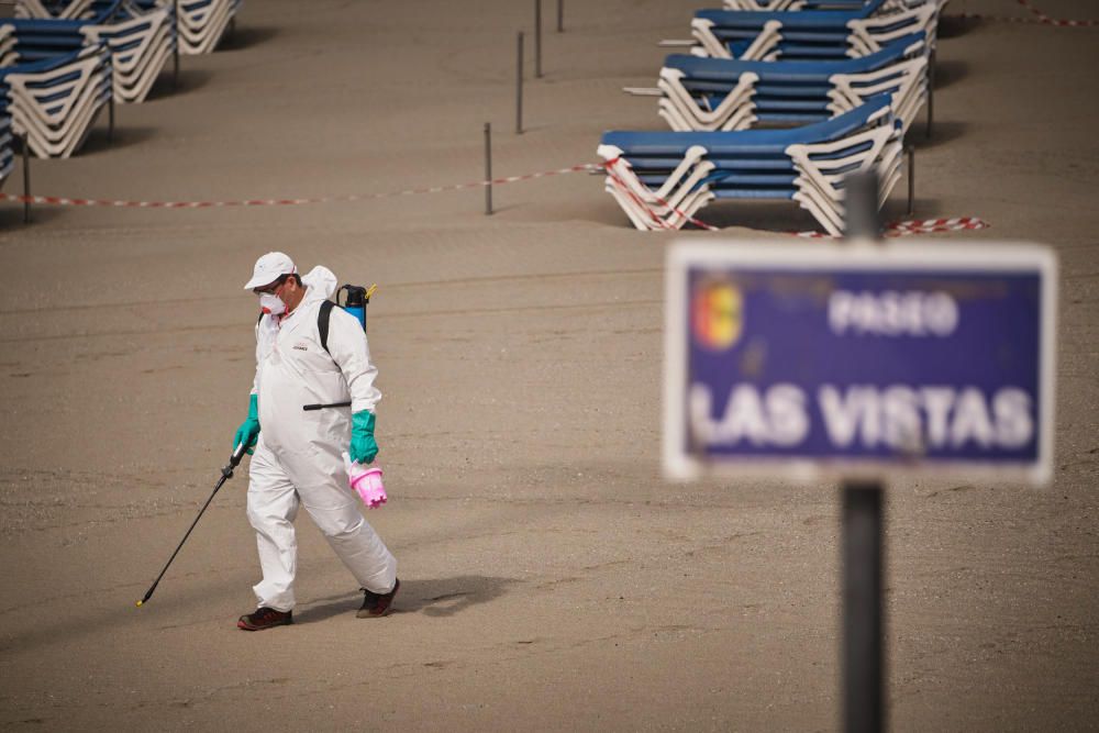 El Sur de Tenerife, sin actividad