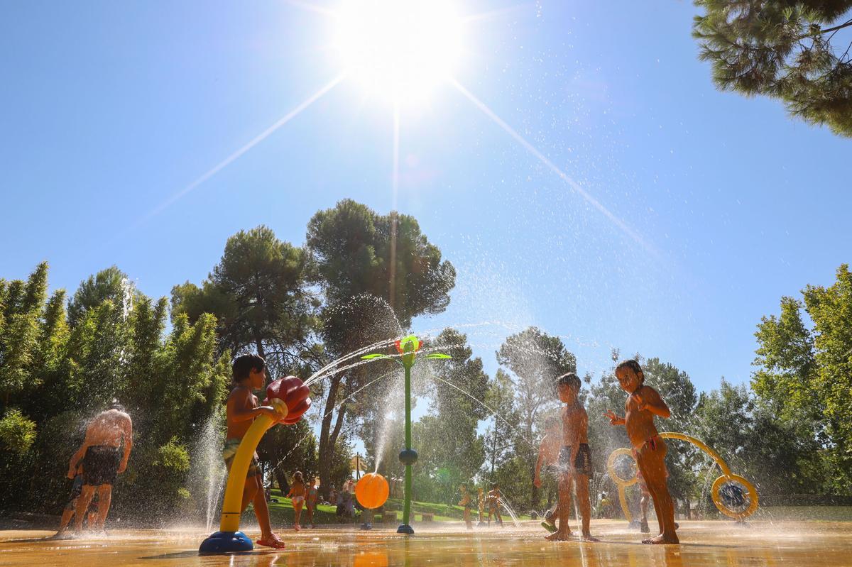 Balance de la Ciudad de los Niños en este verano, niños jugando