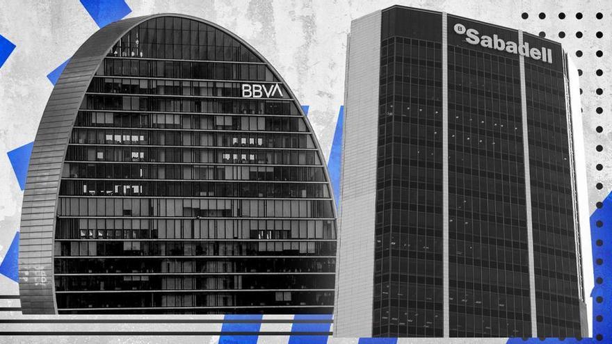 Fusión BBVA y Banco Sabadell.