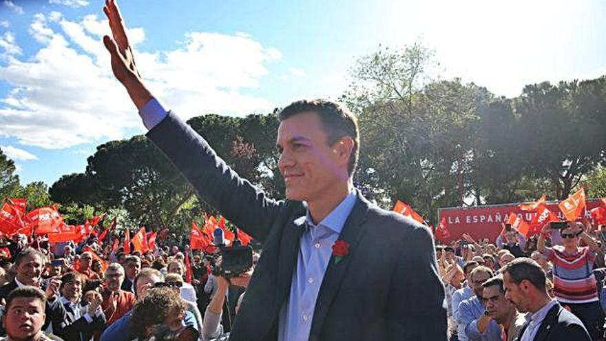 Pedro Sánchez veu la majoria parlamentària àmplia que busca «molt a prop».