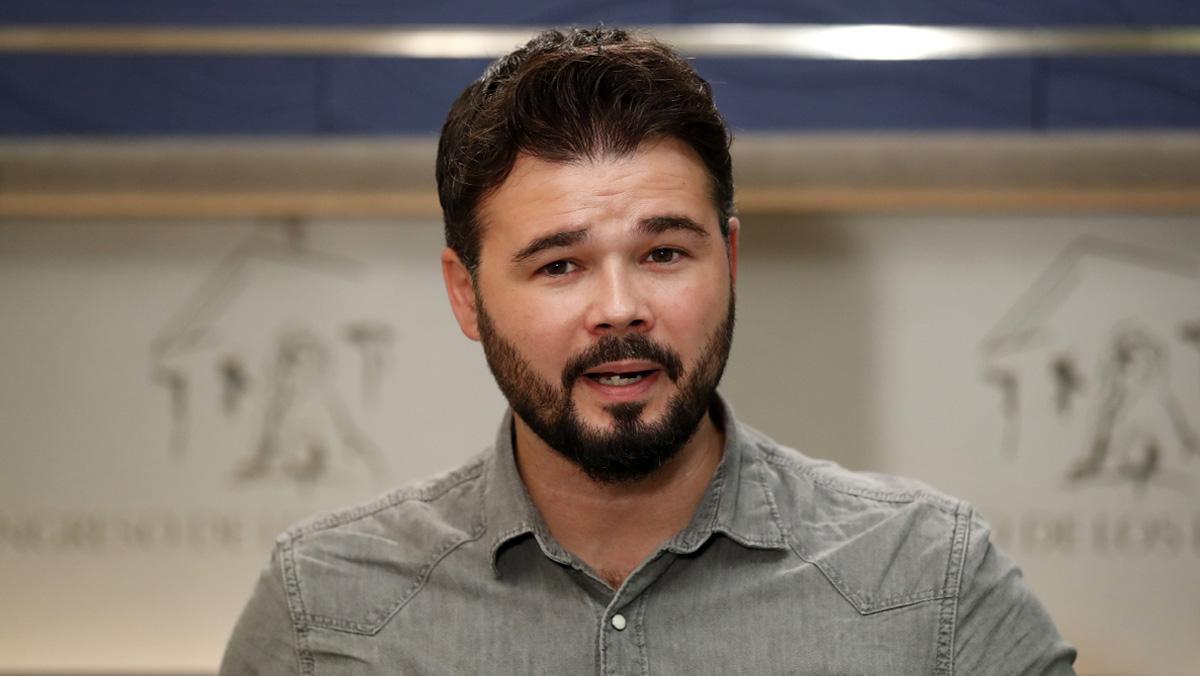 Rufián demana la dimissió de Rajoy per fer-se la infanta.
