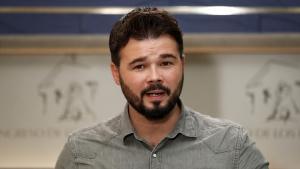 Rufián demana la dimissió de Rajoy per fer-se la infanta.