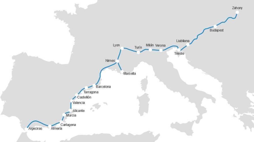 Lo que hay que saber del Corredor Mediterráneo