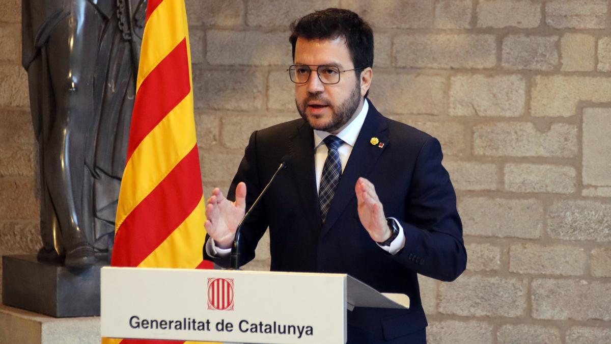 Aragonès explicarà aquest dimecres els canvis del Govern davant el Parlament