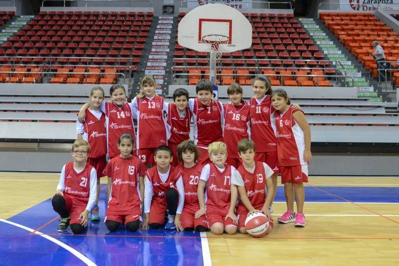 DÍA DEL MINIBASKET. Fotogalería de formación de equipos