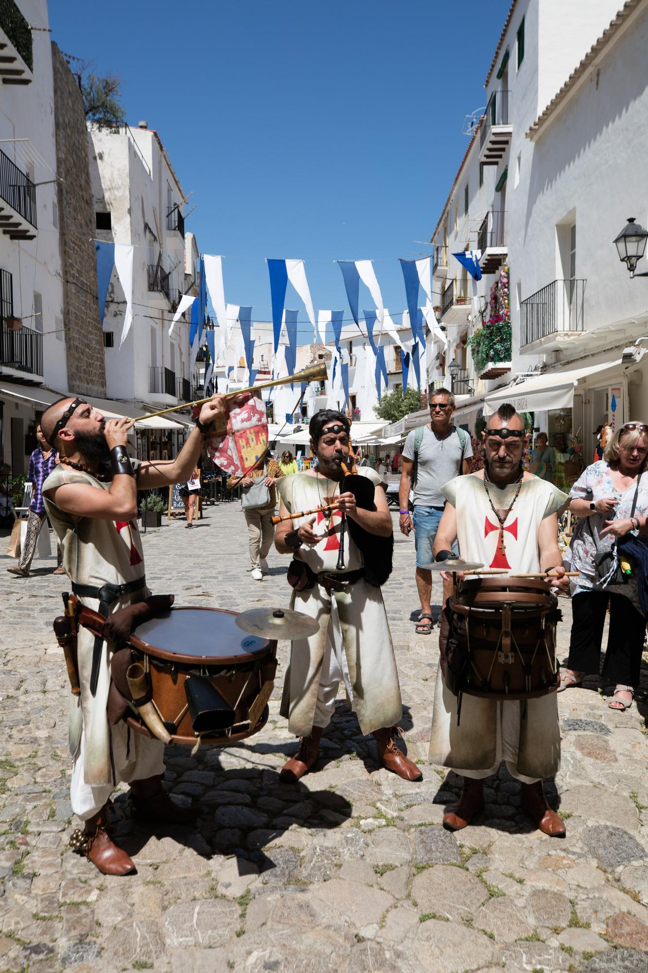 Así ha transcurrido la segunda jornada de la Feria Medieval de Ibiza