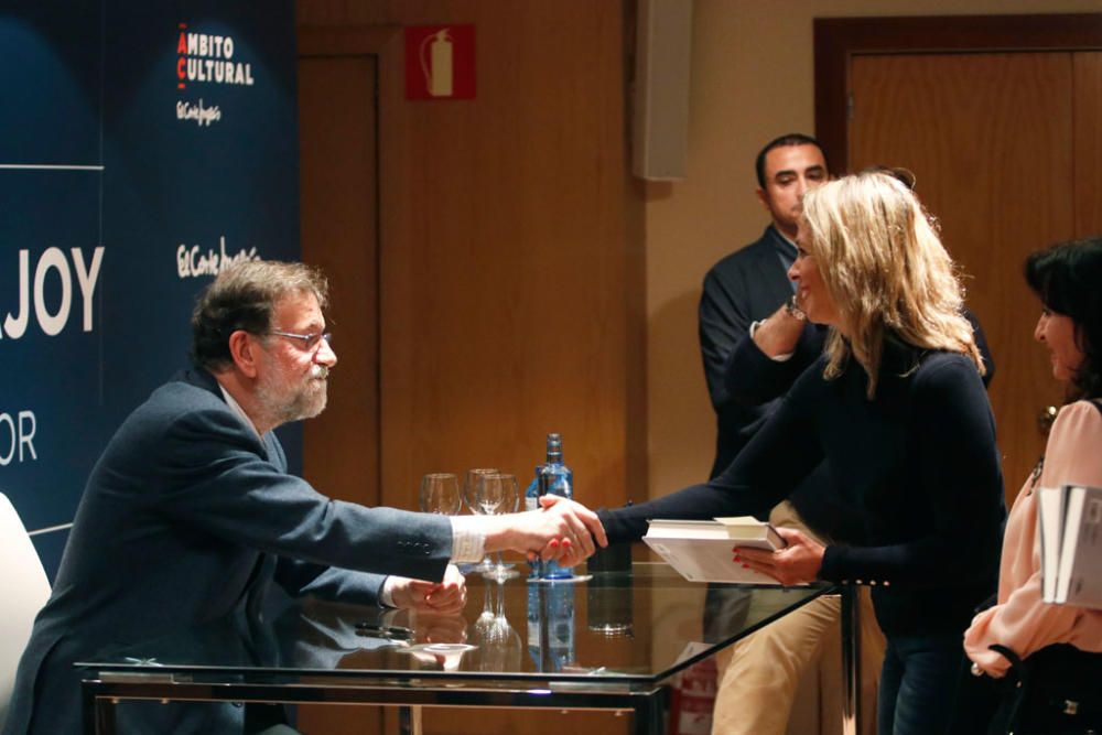 Firma de libros de Mariano Rajoy.