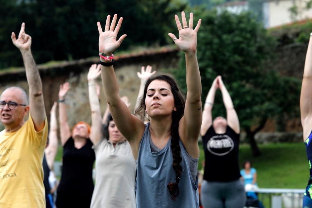 Actividades del día del yoga en Las Caldas