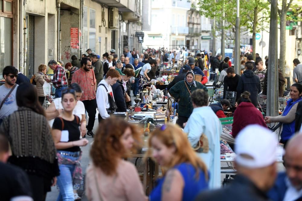 Feria de antigüedades en Pontevedra | Lo antiguo nunca pasa de moda