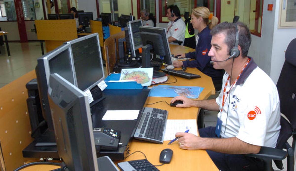 Médicos y gestores del Servicio de Urgencias Canario (SUC).