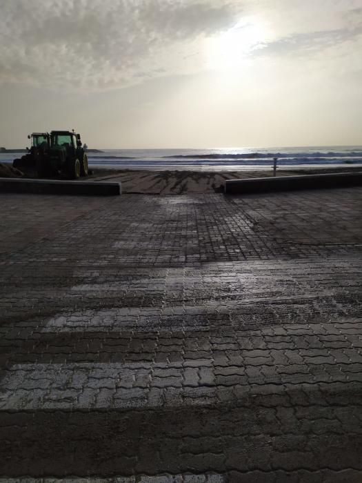 Daños por el temporal en El Campello