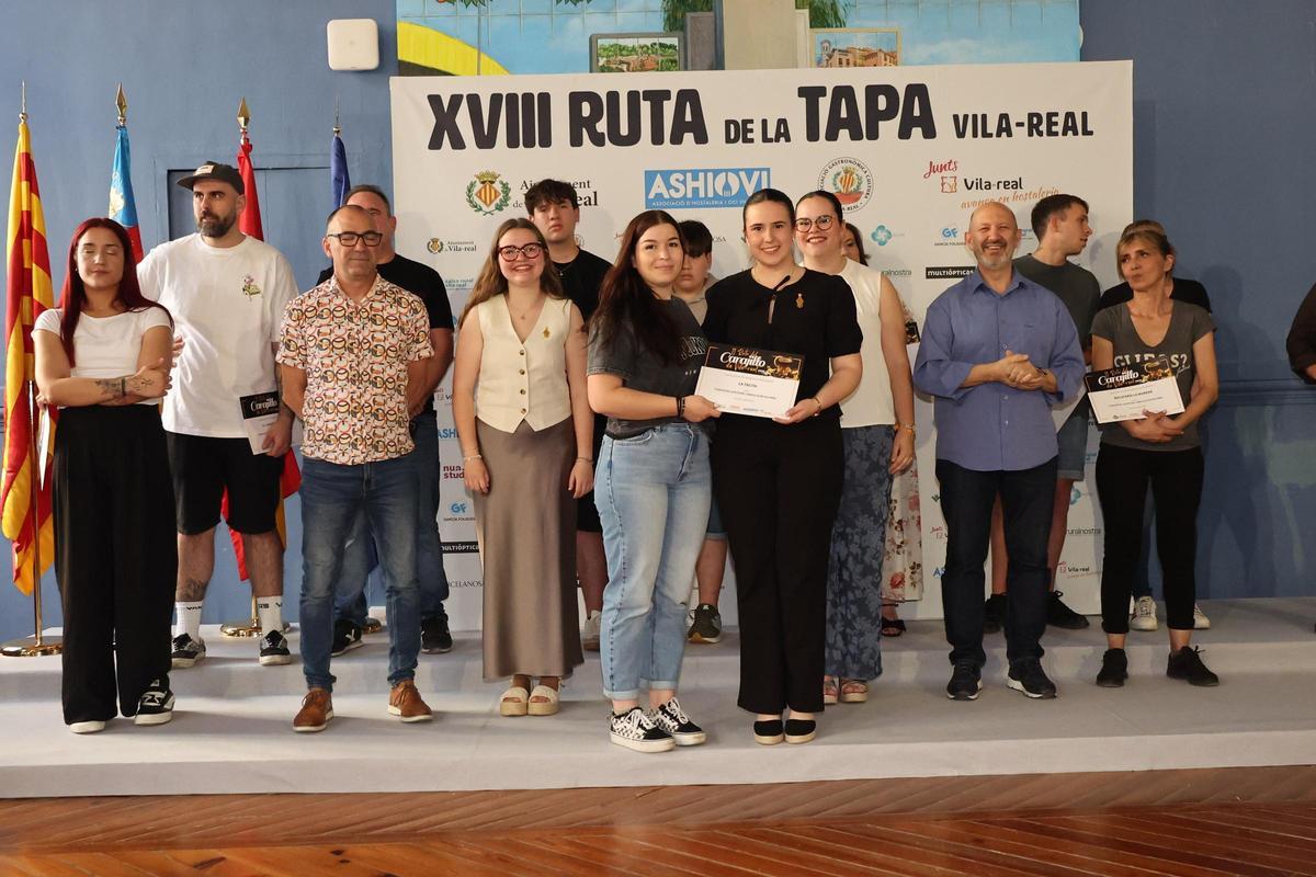 Fotogalería I Entrega de los premios a las mejores elaboraciones de las rutas de la tapa y del carajillo de Vila-real
