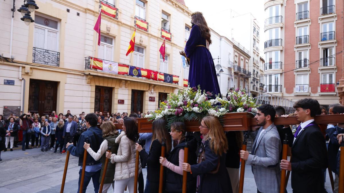 El traslado del Cristo de Medinaceli.