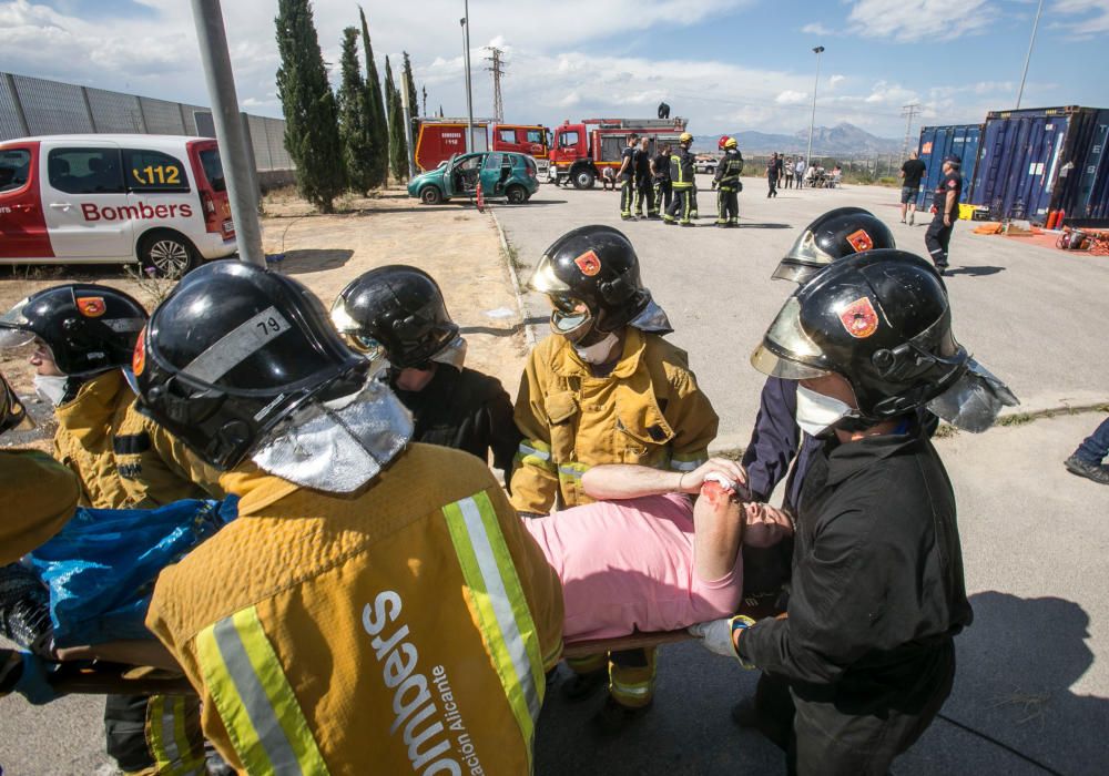 Simulacro de emergencias IES Leonado Da Vinci