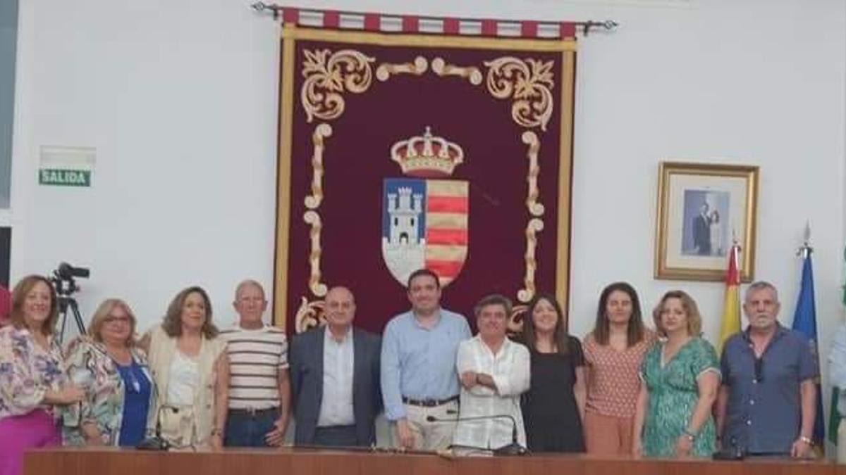 Componentes de la nueva Corporación municipal de Posadas.