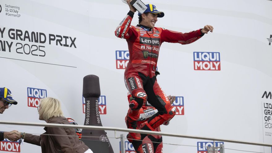 Marc Márquez suma su octava victoria de la temporada, la quinta consecutiva