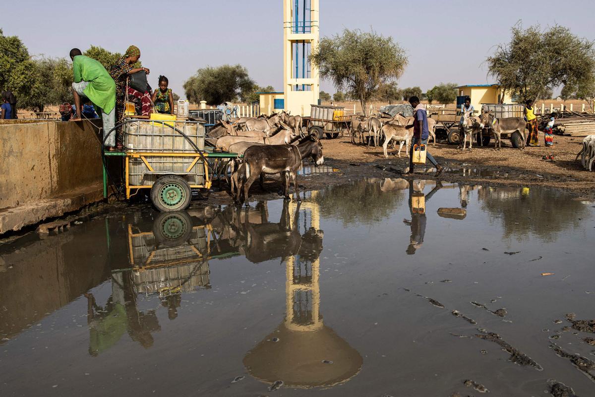 Calor extremo en la región de Matam, en el noroeste de Senegal