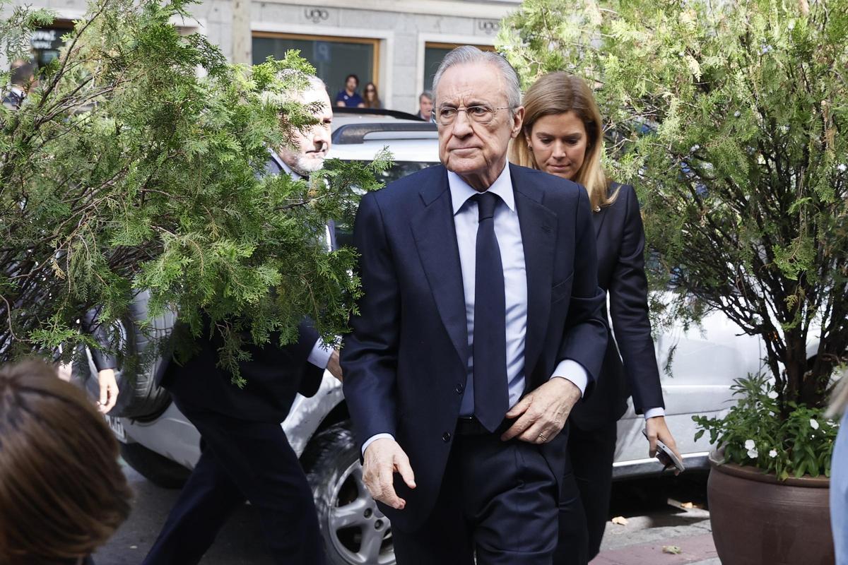 Florentino Pérez, presidente del Real Madrid.