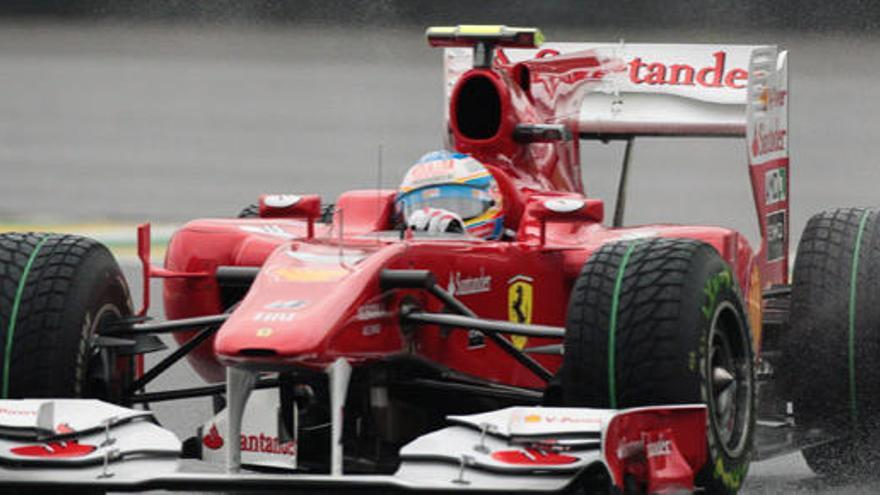 Fernando Alonso saldrá quinto en la parrilla del Gran Premio de Brasil.