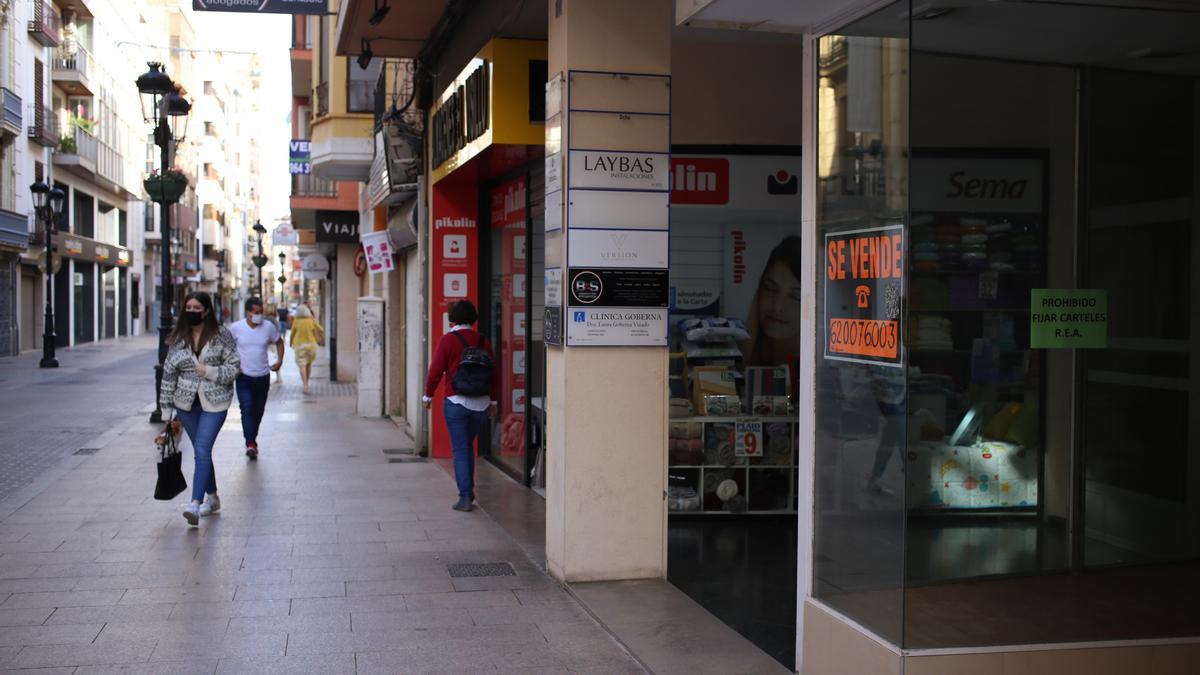 Con la pandemia, muchos negocios han cerrado y hay más locales vacíos.