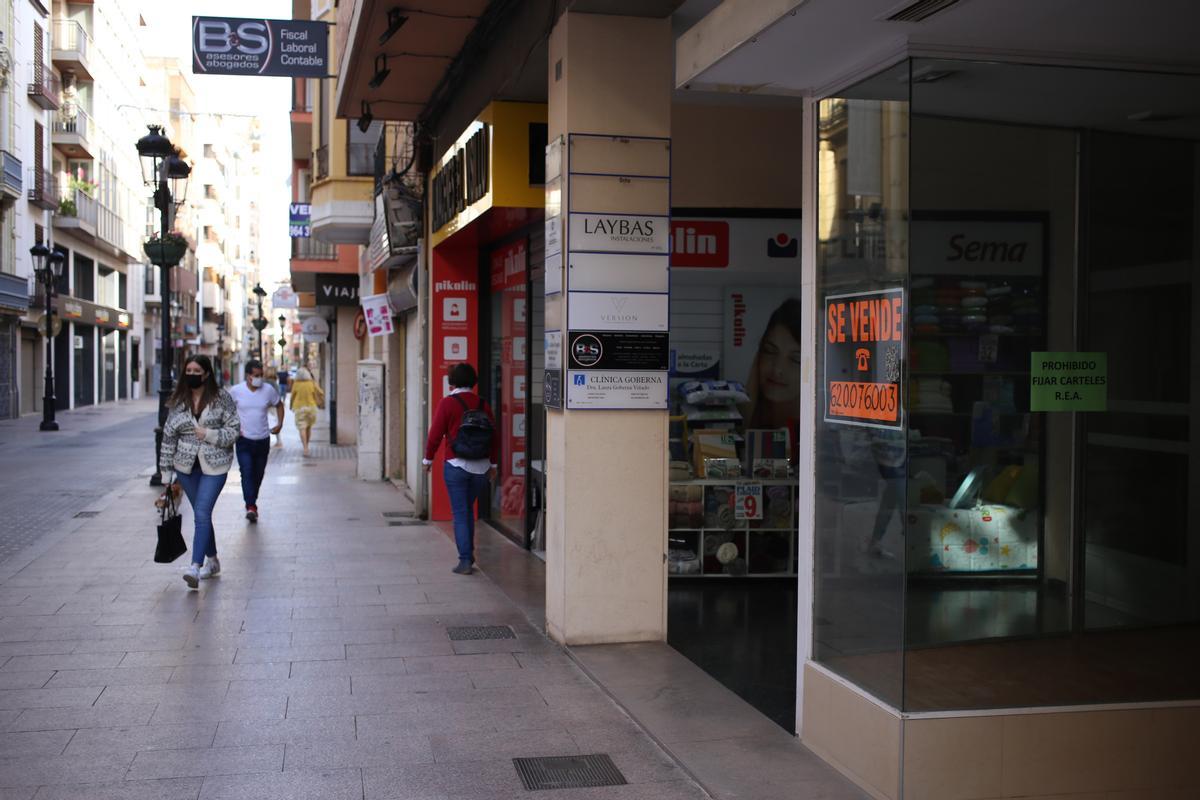 Con la pandemia, muchos negocios han cerrado y hay más locales vacíos.