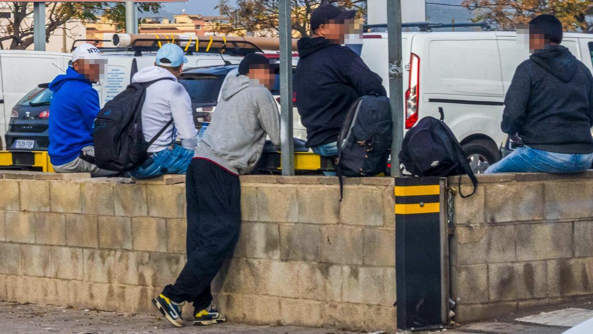 Migrantes en una imagen de archivo.