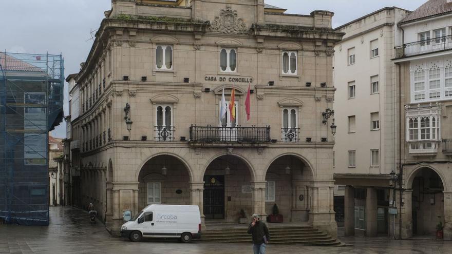 Edificio del Concello de Ourense, en la Praza Maior.
