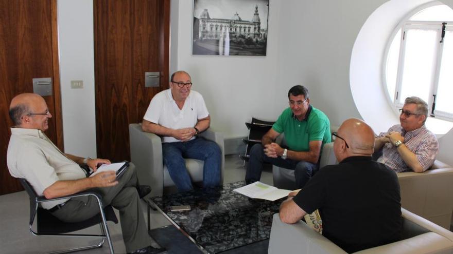 Reunión de los comerciantes con Ciudadanos.