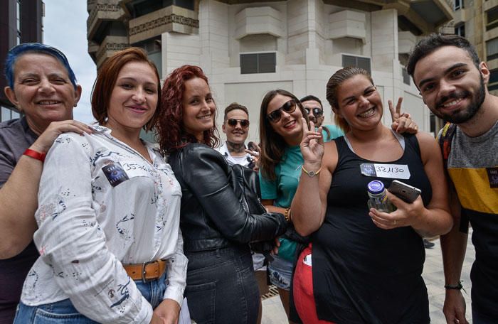 11/07/17.LAS PALMAS DE GRAN  CANARIA. Numerosas personas estuvieron en la mañana de  hoy martes en el casting para el programa de Telecinco Gran Hermano Revolutión, que se tuvo lugar en Las Palmas de Gran Canaria en el Hotel AC.  FOTO: J.Pérez Curbelo