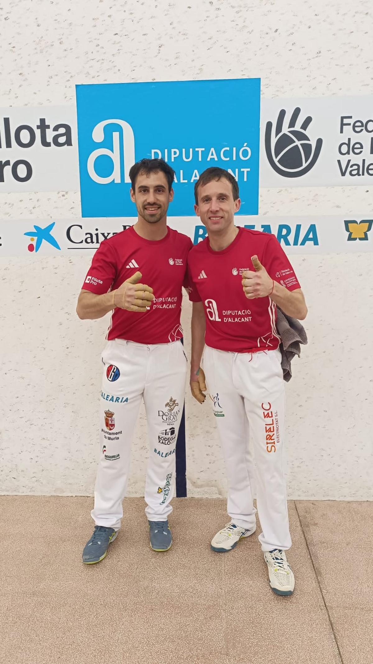 Giner i Héctor passen a semifinals de la Copa Diputació d'Alacant.