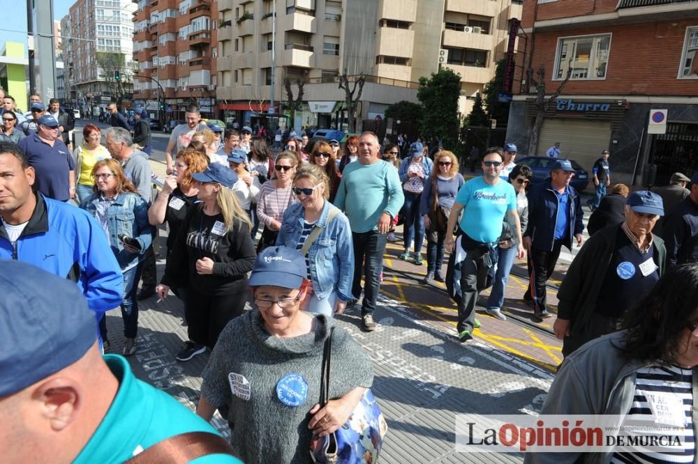 Manifestación de los agricultores por el Mar Menor en Murcia