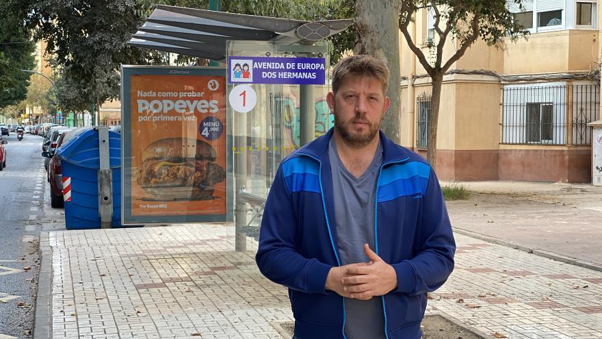 El concejal de Unidas Podemos y portavoz de Podemos Málaga, Nicolás Sguiglia