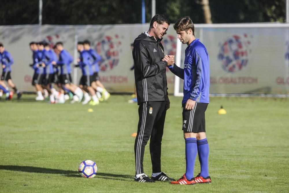 Entrenamiento del Real Oviedo