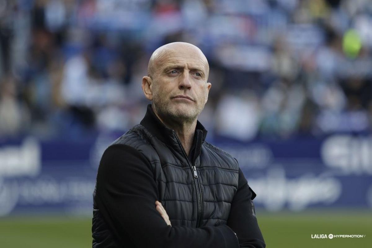 Calero, en La Rosaleda