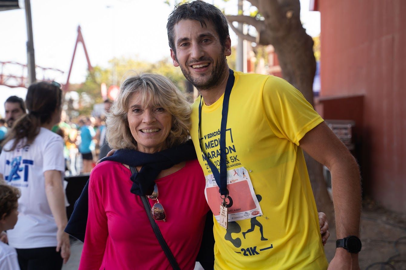 Una imagen de la VIII Carrera Litoral de Benalmádena.