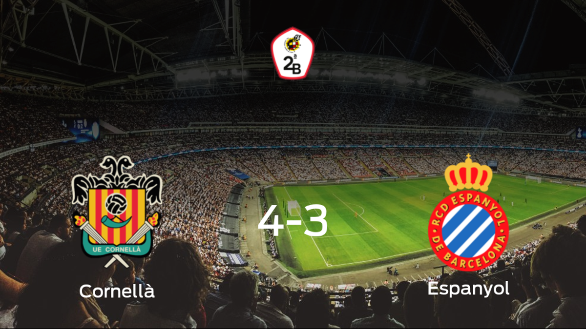 Los tres puntos se quedan en casa: Cornellà 4-3 Espanyol B