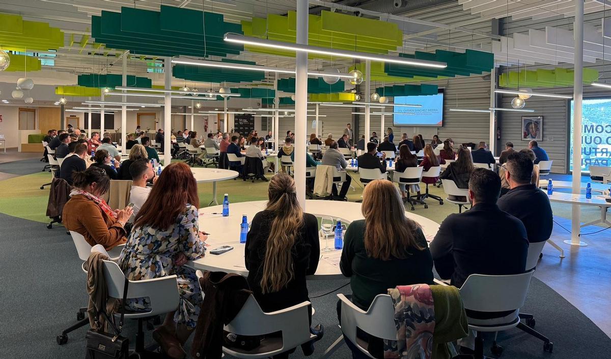 La presentación de BNI Constancia, en el espacio The Green Lemon del PTA de Málaga.