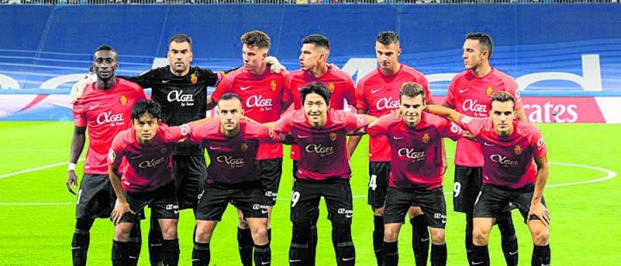 El once con el que 
Luis García Plaza se  presentó en el Bernabéu. |  LALIGA