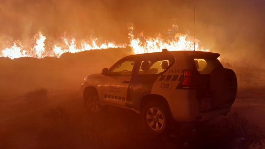 ¿Qué hacer si te encuentras con un incendio forestal en carretera?