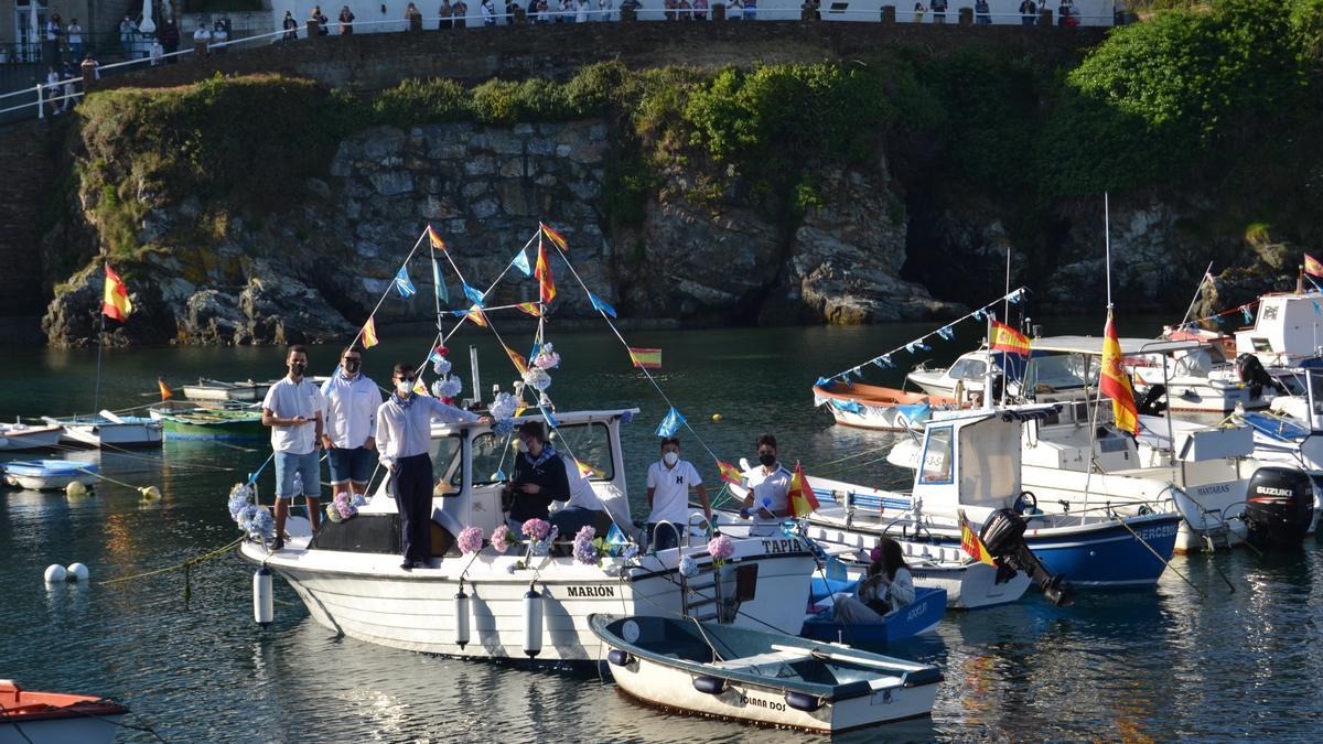 Celebración del Carmen en Tapia