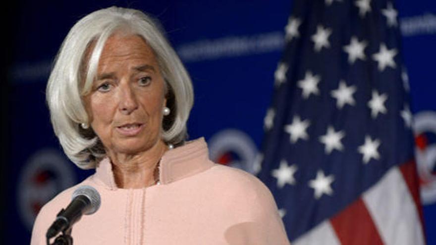 La directora del Fondo Monetario Internacional, Christine Lagarde